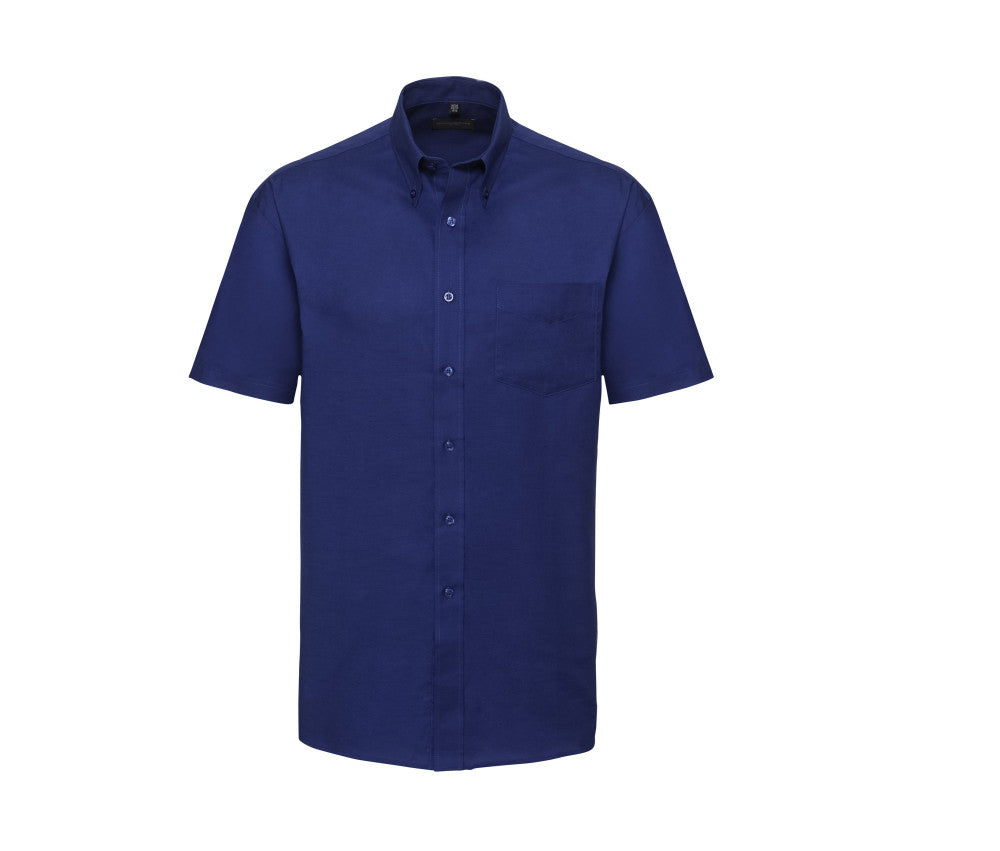Chemise homme oxford manches courtes