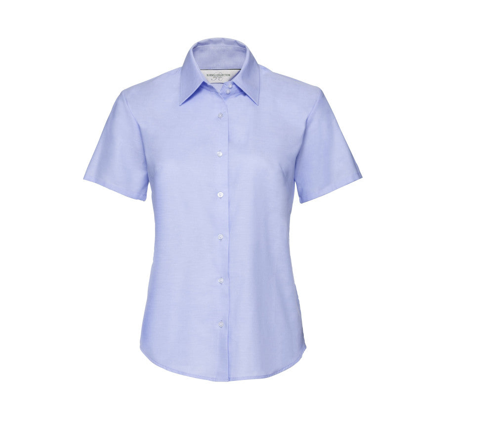Chemise femme oxford manches courtes