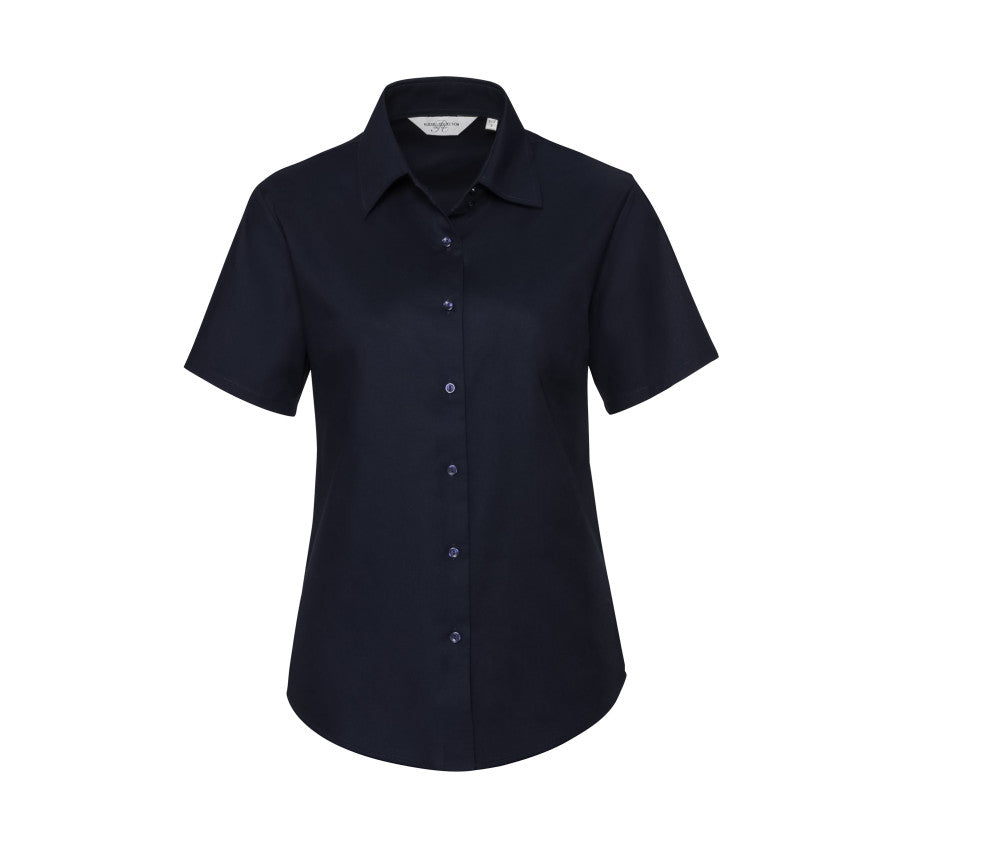Chemise femme oxford manches courtes