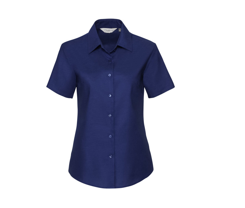 Chemise femme oxford manches courtes