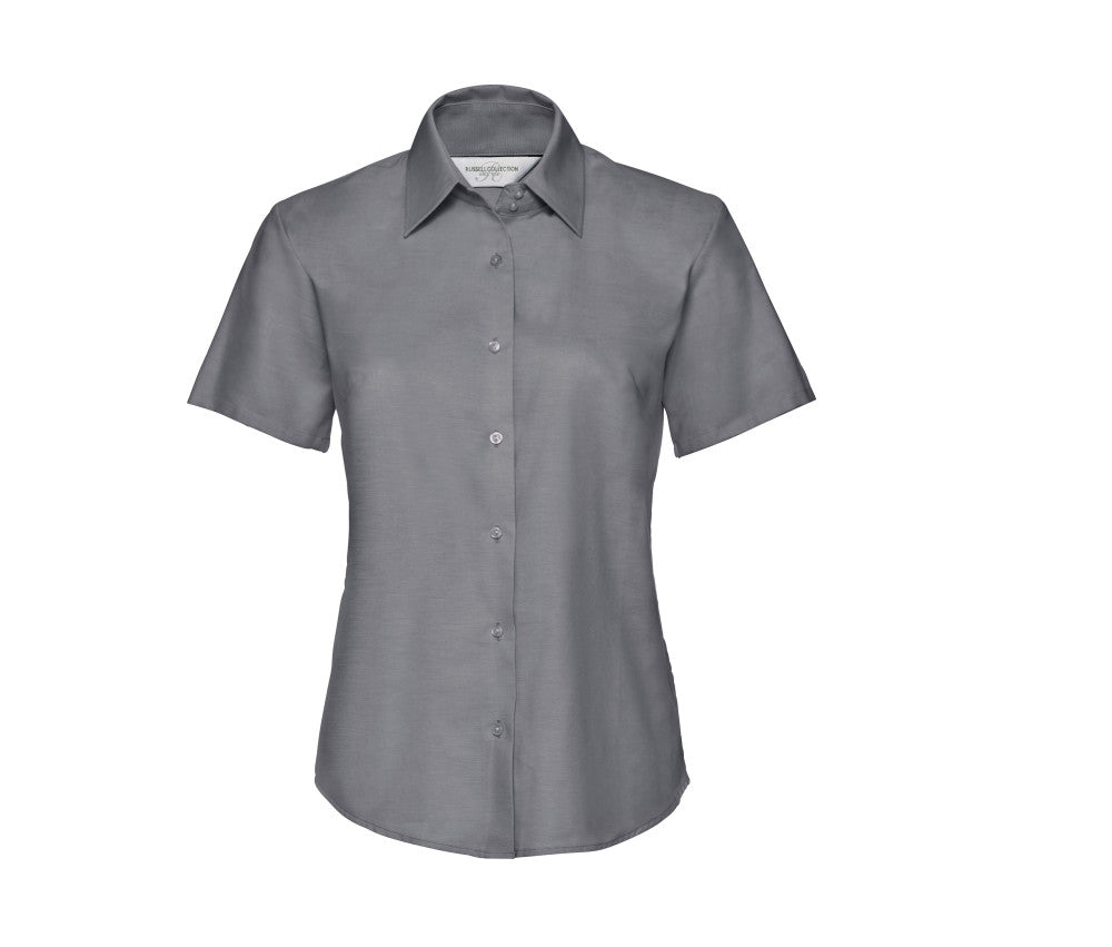 Chemise femme oxford manches courtes