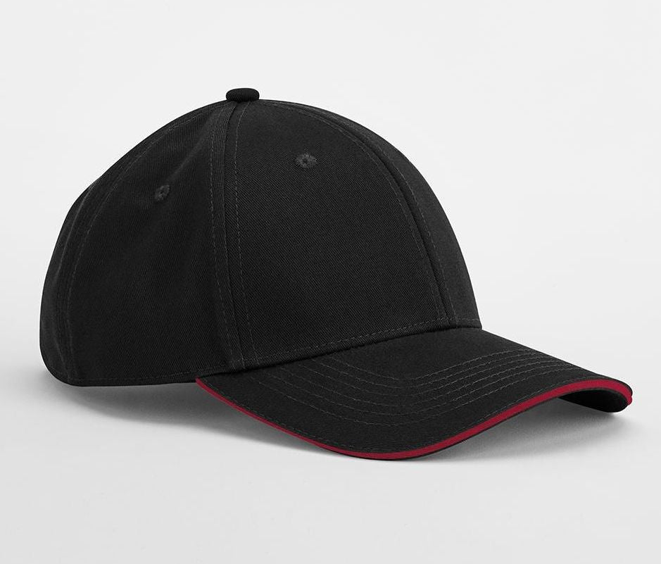 Casquette en coton organique avec liseré BF820C