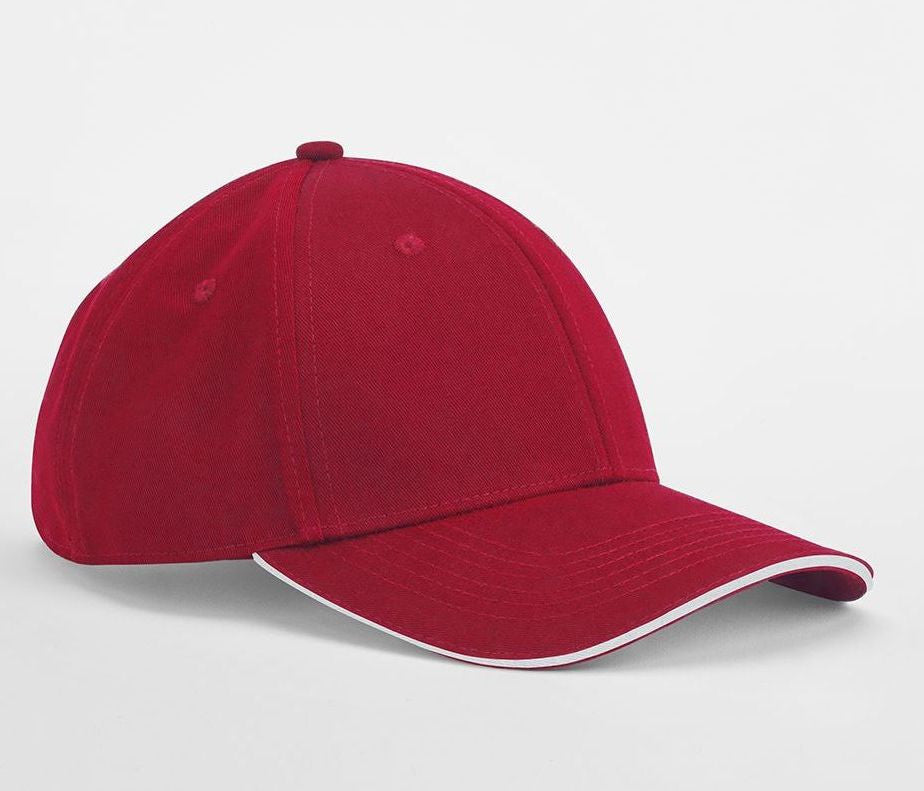 Casquette en coton organique avec liseré BF820C
