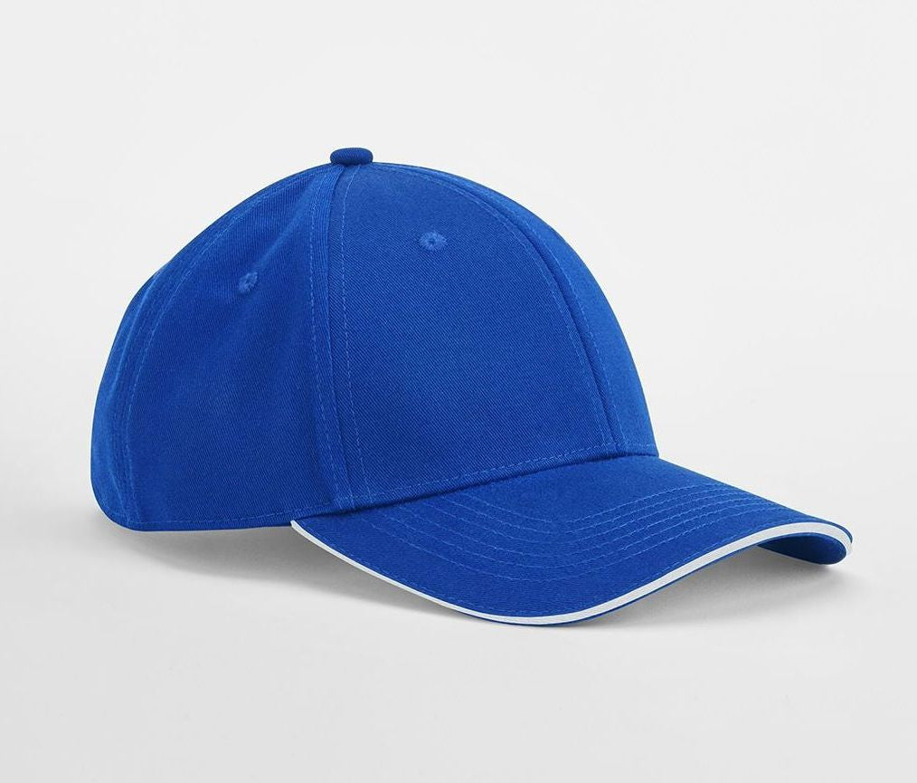 Casquette en coton organique avec liseré BF820C