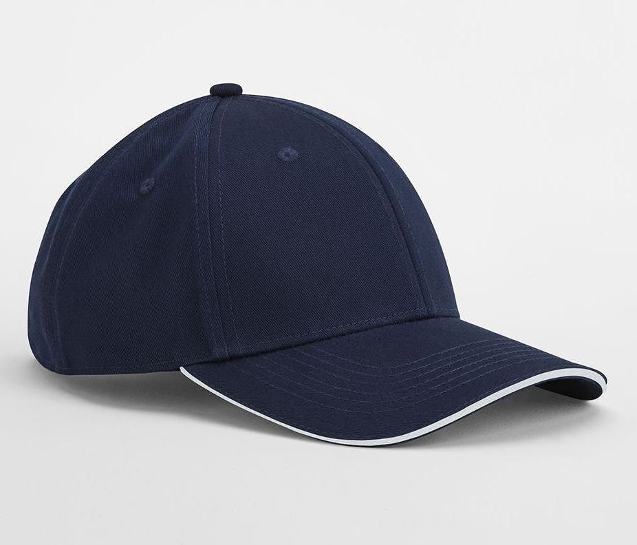 Casquette en coton organique avec liseré BF820C