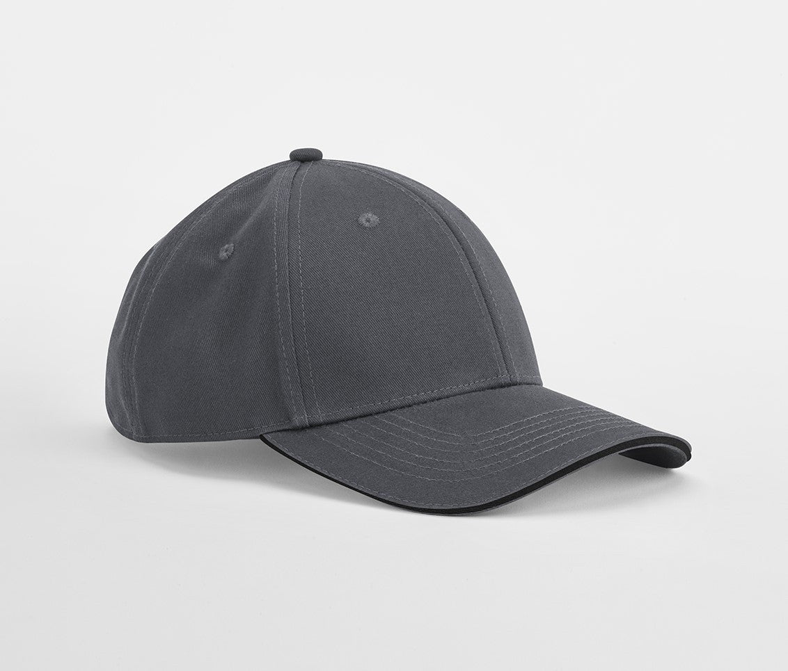 Casquette en coton organique avec liseré BF820C