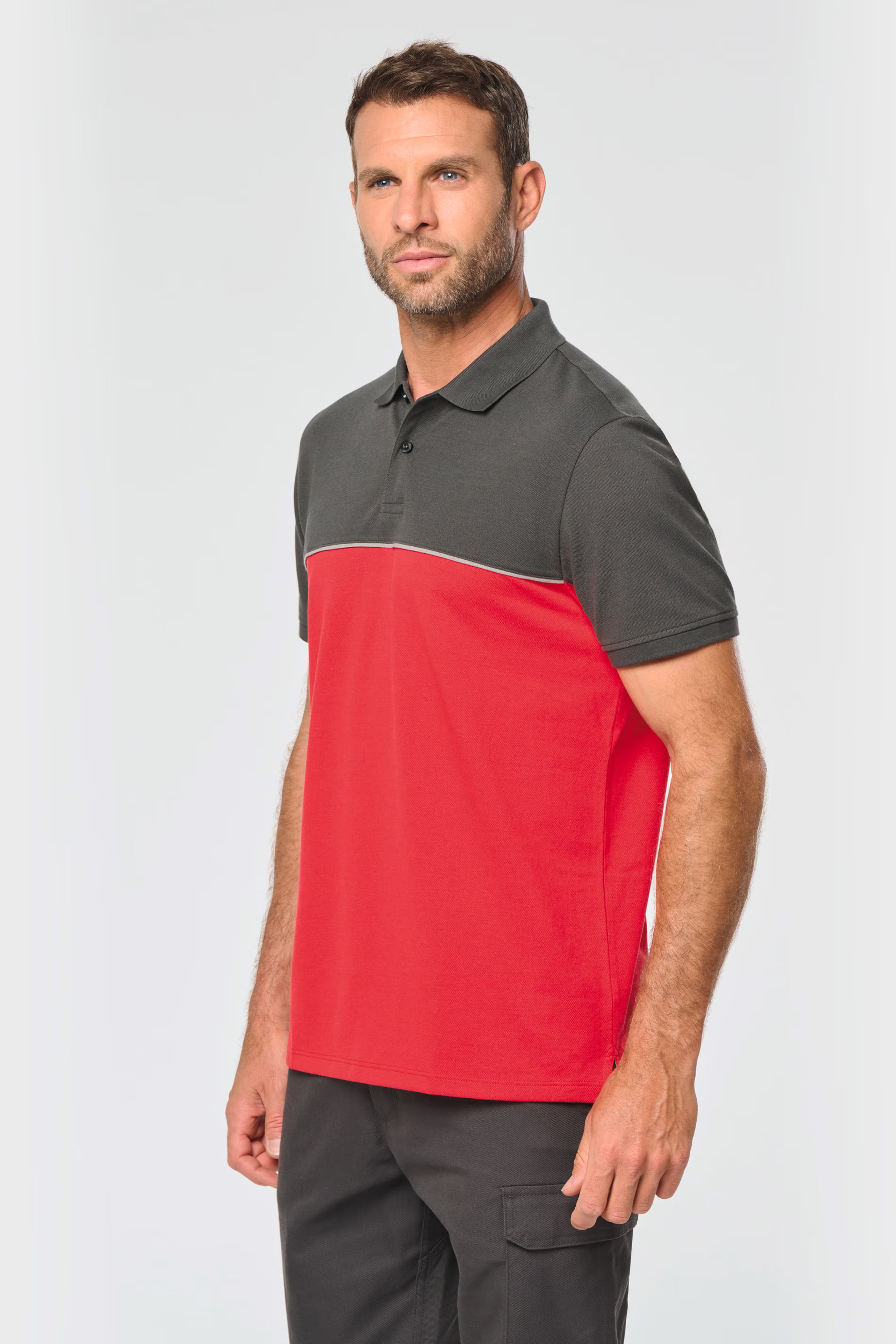 Polo bicolore écoresponsable WK210