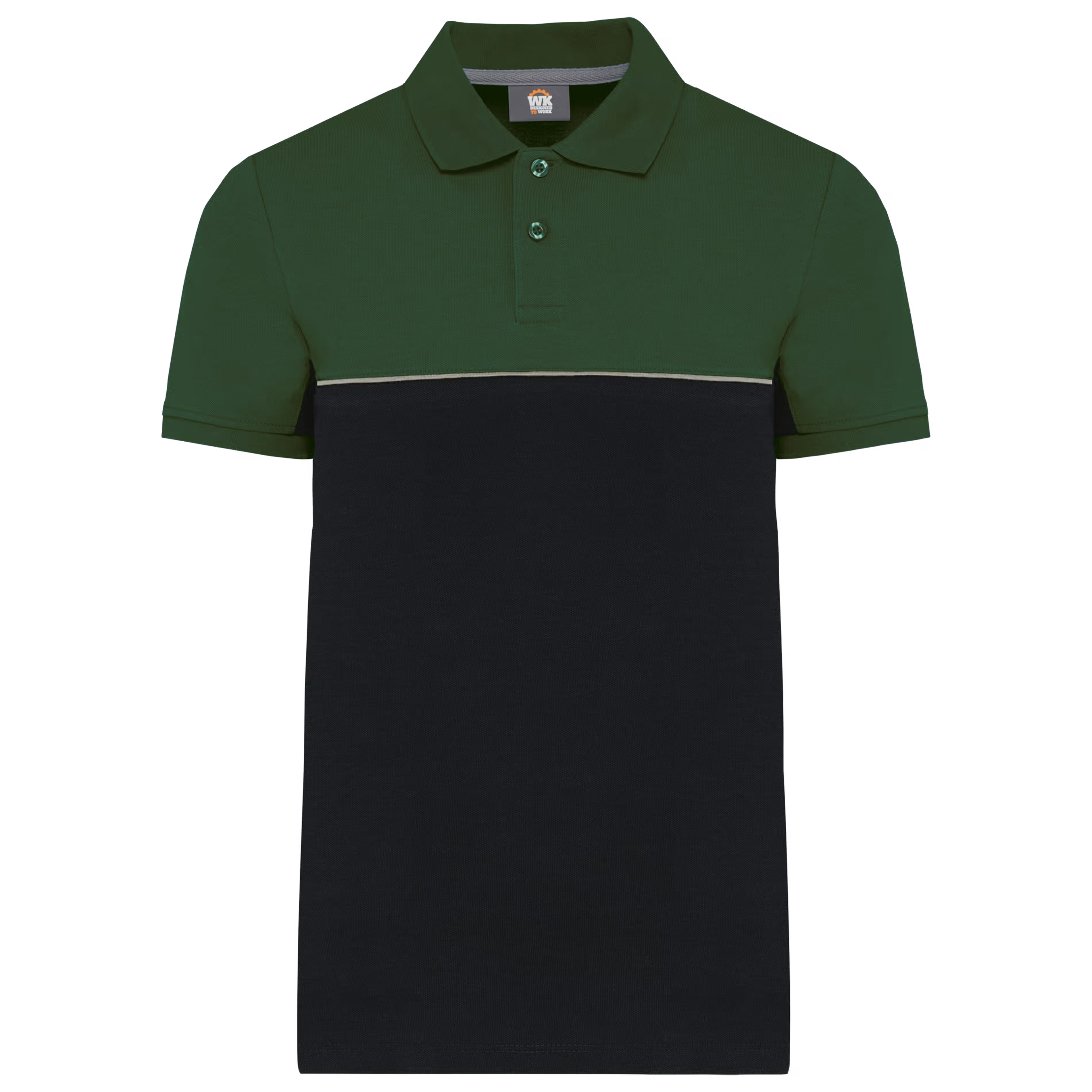 Polo bicolore écoresponsable WK210