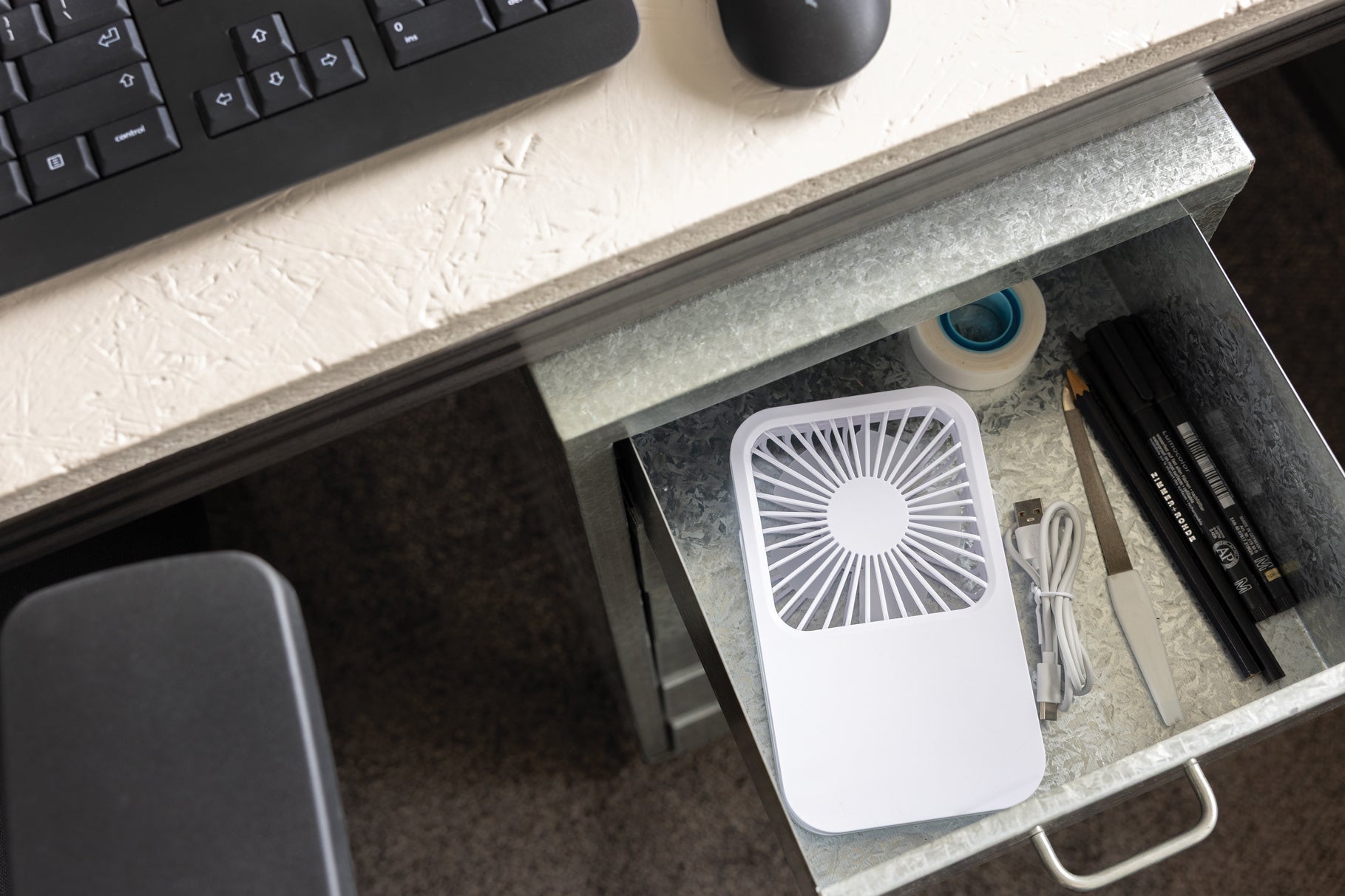 Ventilateur de bureau recyclé